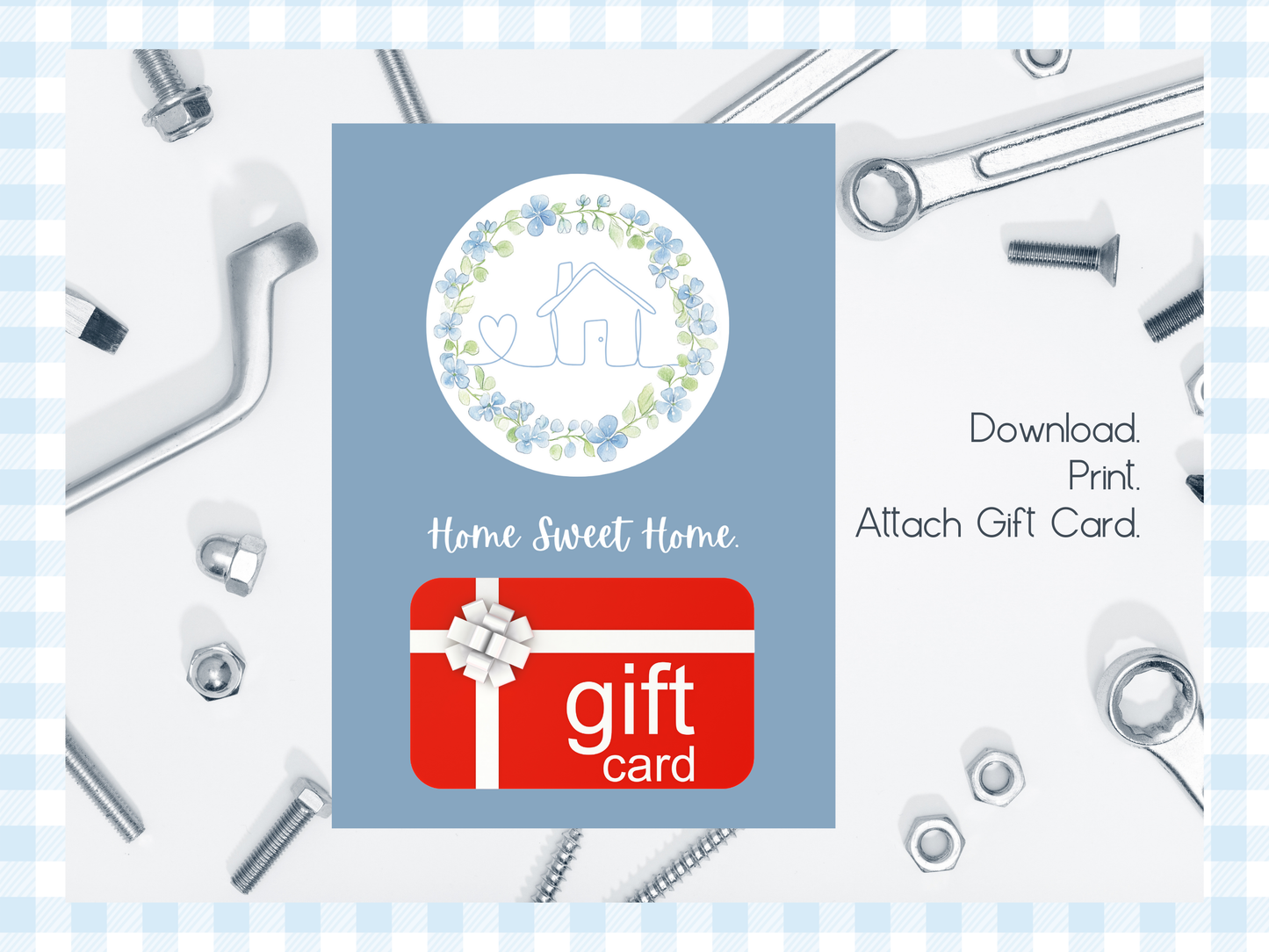 Home Improvement Gift Card Holder